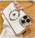 Misscase Gold iPhone 14 Pro MagSafe Case with Camera Lens Protector, Full Protection Clear Magnetic Anti-Scratch Cover