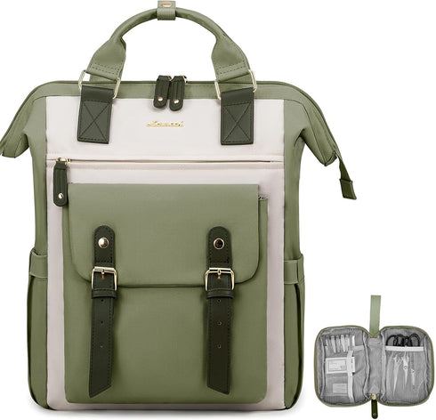 LOVEVOOK Laptop Backpack for Women, Teacher Nurse Bag Work Travel Computer Backpacks