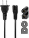 BestCH AC in Power Cord Outlet Socket Cable Plug Lead for Naxa NPB-428