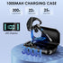Bluetooth Headset V5.3, Wireless Earpiece with 1000mAh Charging Case, 96H Talktime, Hands Free Noise Canceling