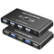 KVM Switch, KVM Switch 1 Monitors 2 Computers, HDMI Switch, 4K@60Hz KVM