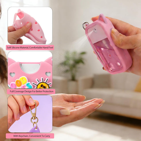 Solldgt Case Compatible with Touchland Hand Sanitizer Spray