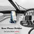 Boat Phone Holder with Waterproof Suction Cup, Heavy Duty Dashboard Mount for iPhone and Android Smartphones