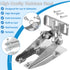 Heavy Duty Transom Mount with Spray Shield, Compatible with Garmin Echo, EchoMap, GPSMAP, GT 4pin, 8pin, 12pin