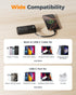 TESSAN 10000mAh, 30W Pack 3 1 17/16/15 Portable Charger Power Bank USB C Battery Built in USB C Cable with Foldable
