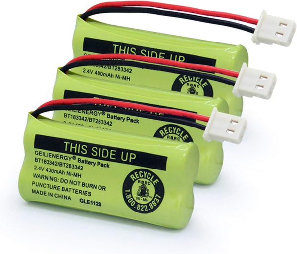 GEILIENERGY BT183342 BT283342 BT166342 BT266342 Battery, Compatible with CS6114 CS6419 Cordless Handsets