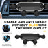 lekiliky Air Vent Cell Phone Holder, Anti-Shake and Anti-Slip, Shock-absorbing & Noise-reducing Navigation Vent Mount