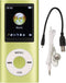 BAFOVY Portable MP3 Player with 1.8 Inch LCD Screen, Slim Design Lossless Sound