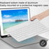 Bluetooth Keyboard and Mouse Combo - Ultra-Slim Portable Rechargeable Wireless Set for iPad, Mac OS, Android
