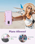 Charmast Portable Charger 10000mAh with Built-in Cables & Wall Plug, External Battery Pack for iPhone, Samsung, iPad