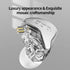 CCA CRA In-Ear Monitor Headphones: Wired IEMs with Ultra-Thin Dynamic Driver, Clear Sound, Deep Bass & Tangle-Free