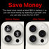 ASDAWN Back Camera Lens Glass Replacement for iPhone 15 Pro, 6.1 Inches, Pre-Installed Adhesive with Installation Manual