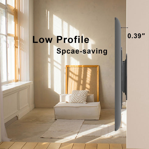 2 Pack Monitor Wall Mount for 14 -27 TVs, Small TV Mount for Computer Monitors, RV TV Mount, Holds up to 33lbs