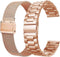 valkit Band for Samsung Galaxy Watch 7/5/4 40mm 44mm, Galaxy Watch Pro 5 45mm, 2 Pack Stainless Steel
