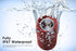 EDUPLINK Bluetooth Speaker - Portable Waterproof IPX7 Wireless Speaker with TWS Pairing & Built-in Microphone, Red