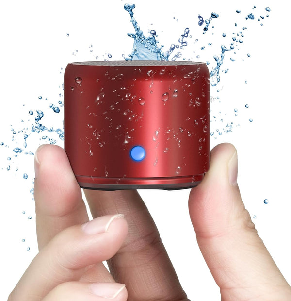 EWA Travel Case Packed, A106 Pro Portable Bluetooth Speaker, IP67 Waterproof, Perfect Mini Speaker for Shower & Car