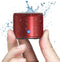 EWA Travel Case Packed, A106 Pro Portable Bluetooth Speaker, IP67 Waterproof, Perfect Mini Speaker for Shower & Car