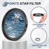 82mm 8 PATIKIL Star Filter, Points Starburst Len Filter Variable Twinkle Effect Ultra Slim Optical Lens for Nikon