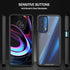 wahhle Motorola Edge 5G UW Case, Built-in Screen Protector, Full Body Shockproof Slim Fit Cover - Black/Clear