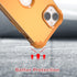 IDweel iPhone 13 & 14 Case, Hybrid Shockproof Hard PC & Soft Silicone, Full Body Protection, Sundial Yellow.