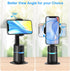 MOERTEK 360 Auto Face Tracking Selfie Stick Tripod for iPhone, Auto Rotating Face Tracking Tripod, Gesture Control, No