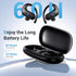 Renmou 5.4 Sound,60H for Wireless Earbuds,Sport Bluetooth Headphones,Over Ear Buds with Deep Bass Playtime Clear Calls