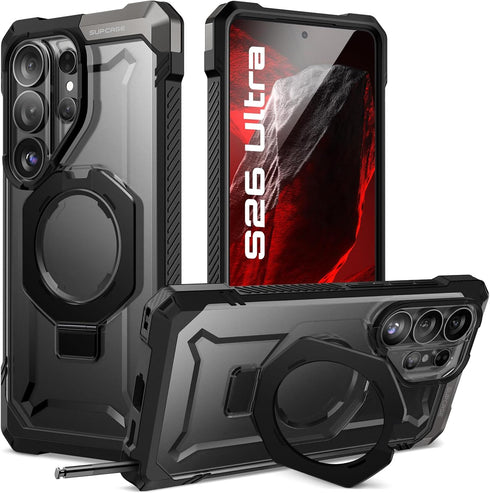 SUPCASE for Samsung Galaxy S26 Ultra Case with Kickstand (Unicorn Beetle Grip), [Wireless