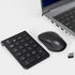 Rytaki Wireless Number Pad and Mouse, 22 Keys USB Keypad and 3 Adjustable