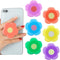 6 Pieces Flower Phone Grips, Colorful Finger Phone Stand for Most Smartphones and Tablets
