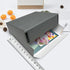 Lineco 8x10 Gray Drop Front Archival Storage Box, Acid-Free, Lignin-Free for Preserving Photos and Documents