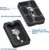 CAVIX 60mm (37g) 1/4Screw (PU-60) Aluminum Alloy Universal Arca-Swiss Quick Release Plate, Compact & Lightweight