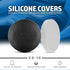 DS18 Hydro CS-10/WH 10" Silicone Marine Speaker Cover - Water, Dust and UV Rays Protection - Compatible with Tower Speakers - Great durability - Special Edition (Pair)
