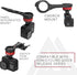 KOM Cycling TG03 Adapter Quick Release Series CM06 Mount, Integrated Mount, Stem Mount (Red TG03 Adapter)