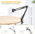 Universal Cell Phone Clip Holder Clamp Mount with Flexible 360° Rotation for 3.5-6.5in Phones