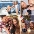 XLeader Upgraded Shower Speaker, IPX7 Waterproof Bluetooth Speaker, Portable Mini Speaker with Suction Cup and Mic for