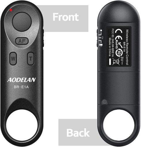 Wireless Camera Remote Control Shutter Release for Canon EOS Rebel SL2, SL3, 77D, R8, R5, R6 II, R6, PowerShot