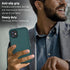 iPhone 11 Case with Screen Protector, Heavy Duty 3-Layer Shockproof Protection, Military Grade, Dark Green, 6.1"