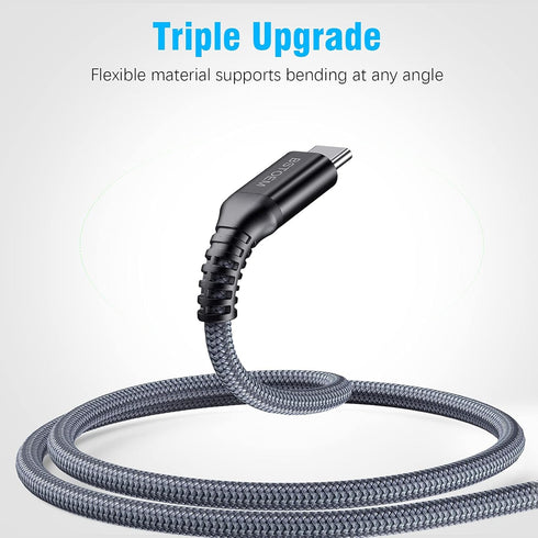 C Charger Cable Fast Charging Long USB C Cord, 10FT 2Pack for Samsung Galaxy S10/S9/S8/Note, Kindle Fire