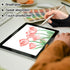 12 Pcs Artist Drawing Glove, Digital Art Glove with Two Fingers for Stylus Pen Graphic Tablet Sketching Painting for