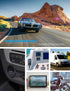 Small USB 3.0 Male to Female AUX Flush Panel Mount Extension Cable for Car, Truck, Boat, Motorcycle (3ft)
