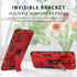 Asuwish Phone Case for OnePlus 8T & 9R 5G, Red, with Tempered Glass Screen Protector & Slim Stand