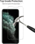 Easy Alignment Frame for iPhone 11 Pro Max Tempered Glass Screen Protector 2-Pack + Camera Lens Protector Film