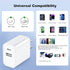 USB C Charger Block 10ft&6ft Compatible with iPhone Fast Charger, Upgrade 2Pack Wall Charger with 10ft Type C to A &
