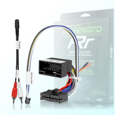 ATOTOZONE AC-ADSX10 ADS Protocol Decoder Wiring Harness for X10 Series Car Stereo