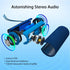 X21 Portable Bluetooth Wireless Speaker, Waterproof with FM Radio, Micro SD Card MP3 Player for Outdoor Use (Blue)