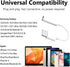 2 Pack USB Type C to 3.5mm Female Headphone Jack Adapter, USB C to Aux Audio Dongle Cable Compatible with iPhone
