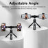 Heliora 4 Multifunctional Smartphone Video Kit, with Universal Phone Desktop Tripod with Dual Phone Holders and Cold