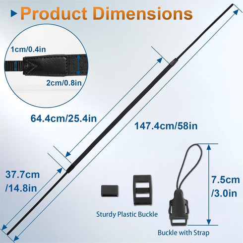 Haoge Camera Canvas Thin Strap Neck Shoulder for Binoculars,monoculars,Mirrorless or DSLR Camera,Rangefinders