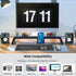 Wireless Keyboard and Mouse Combo, Slim Silent Keyboard and Mouse with USB Mini Receiver, Ergonomic Full-Size - Space