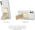 HANDL New York Champagne Glitter HANDLstick Silver Glitter Grip and Stand for Smartphone